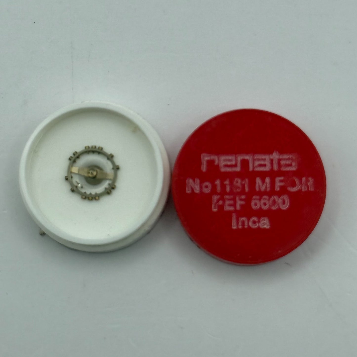 FEF 6600 Balance Wheel Complete And Spring Inca 1181 M Watch Movement Parts NOS