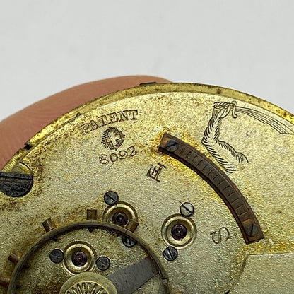 45.6mm Antique The Plan Watch Swiss Made Pocket Watch Movement PARTS REPAIR