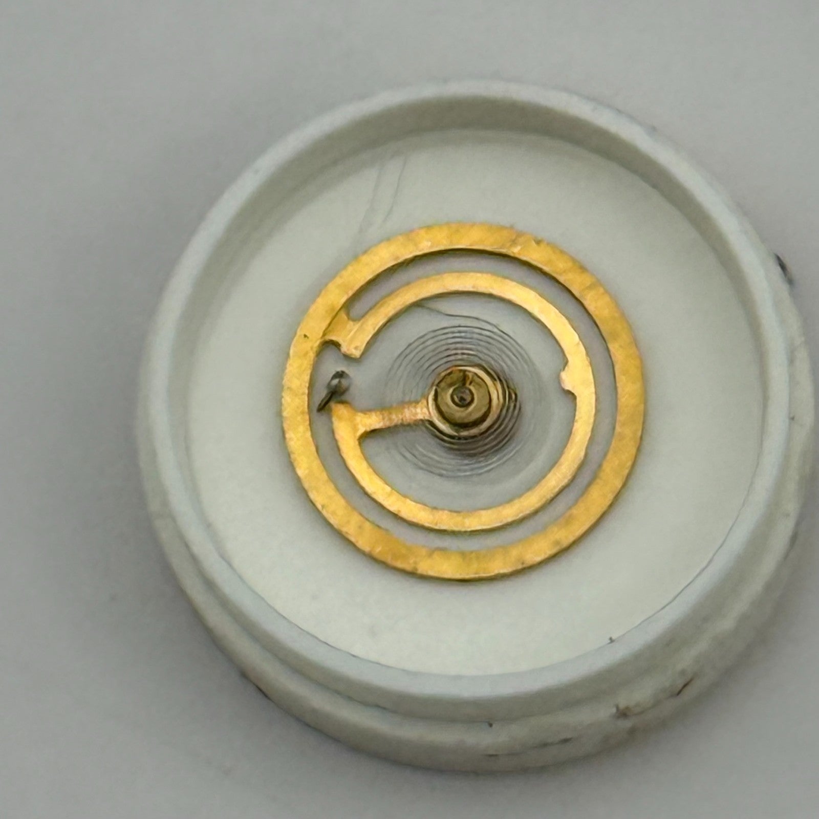 EB 8021 Balance Wheel Complete And Spring  10½’’’ 1253 Watch Movement Parts NOS