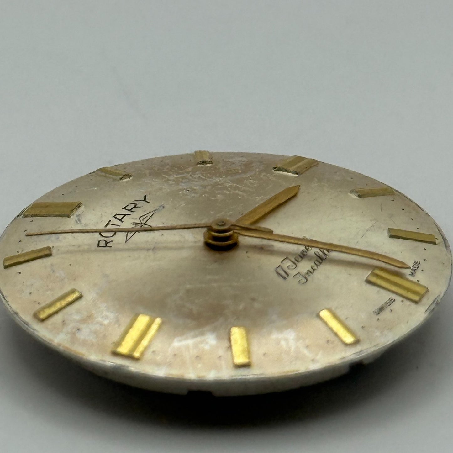 AS 1795 Watch Movement Rotary Manual Wind Vintage Swiss Parts Repair 25.8mm