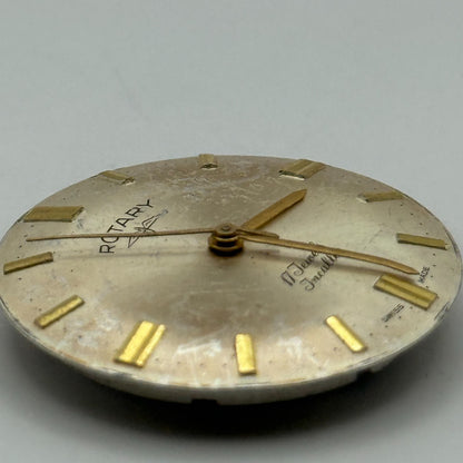AS 1795 Watch Movement Rotary Manual Wind Vintage Swiss Parts Repair 25.8mm