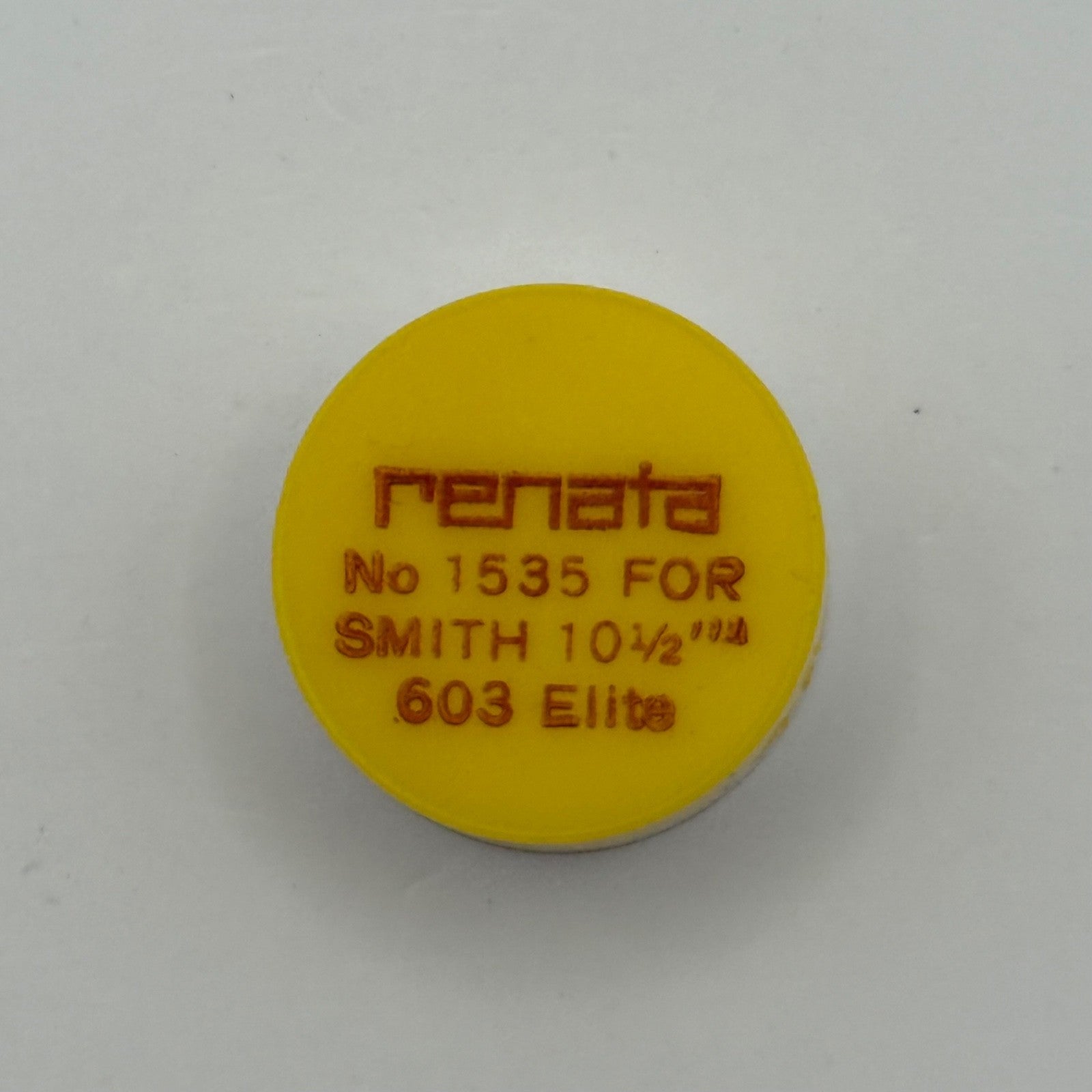 Smith 603 Elite Balance Wheel Complete And Spring 10 1/2''' Watch Movement Parts