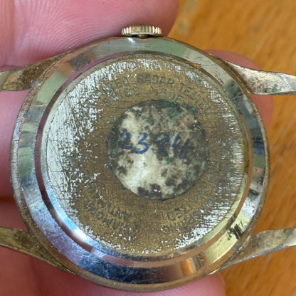 34mm Allenby Helsa Finest Mainspring Brevete 314705 Vintage Manual Watch PARTS