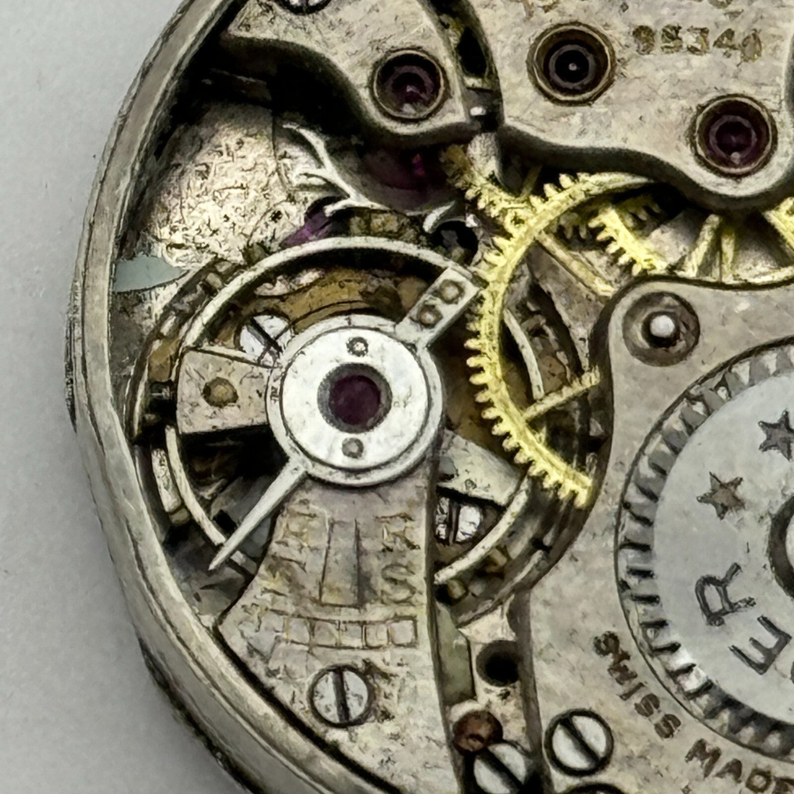 25.2mm Crusader 95340 Compensated 15 Rubies Manual Wind Swiss Watch Movement