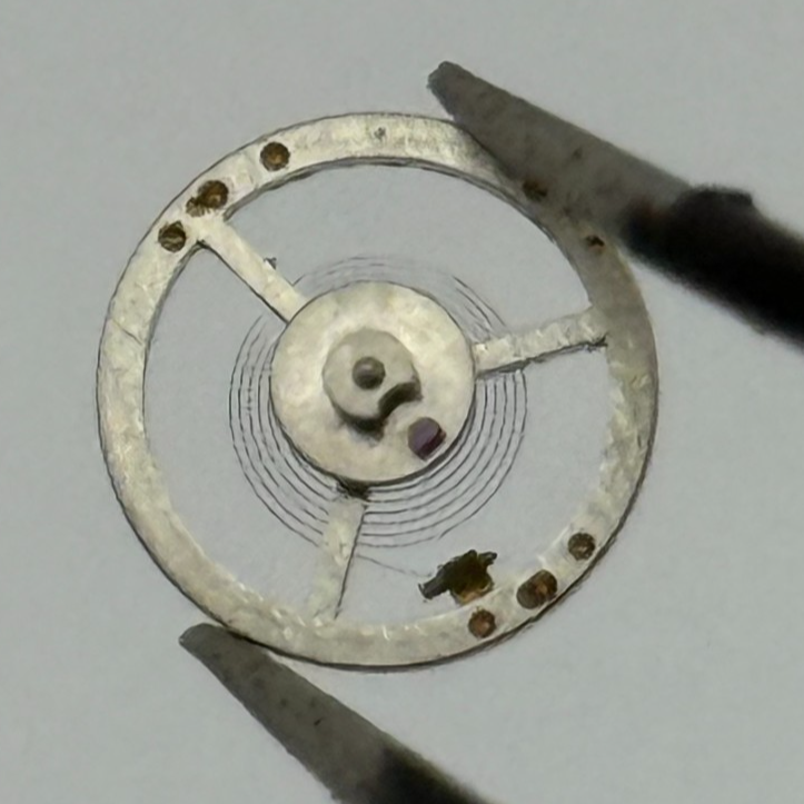 BFG 34 Balance Wheel Complete And Spring 59 Watch Movement Parts NOS