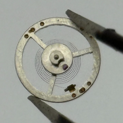 BFG 34 Balance Wheel Complete And Spring 59 Watch Movement Parts NOS
