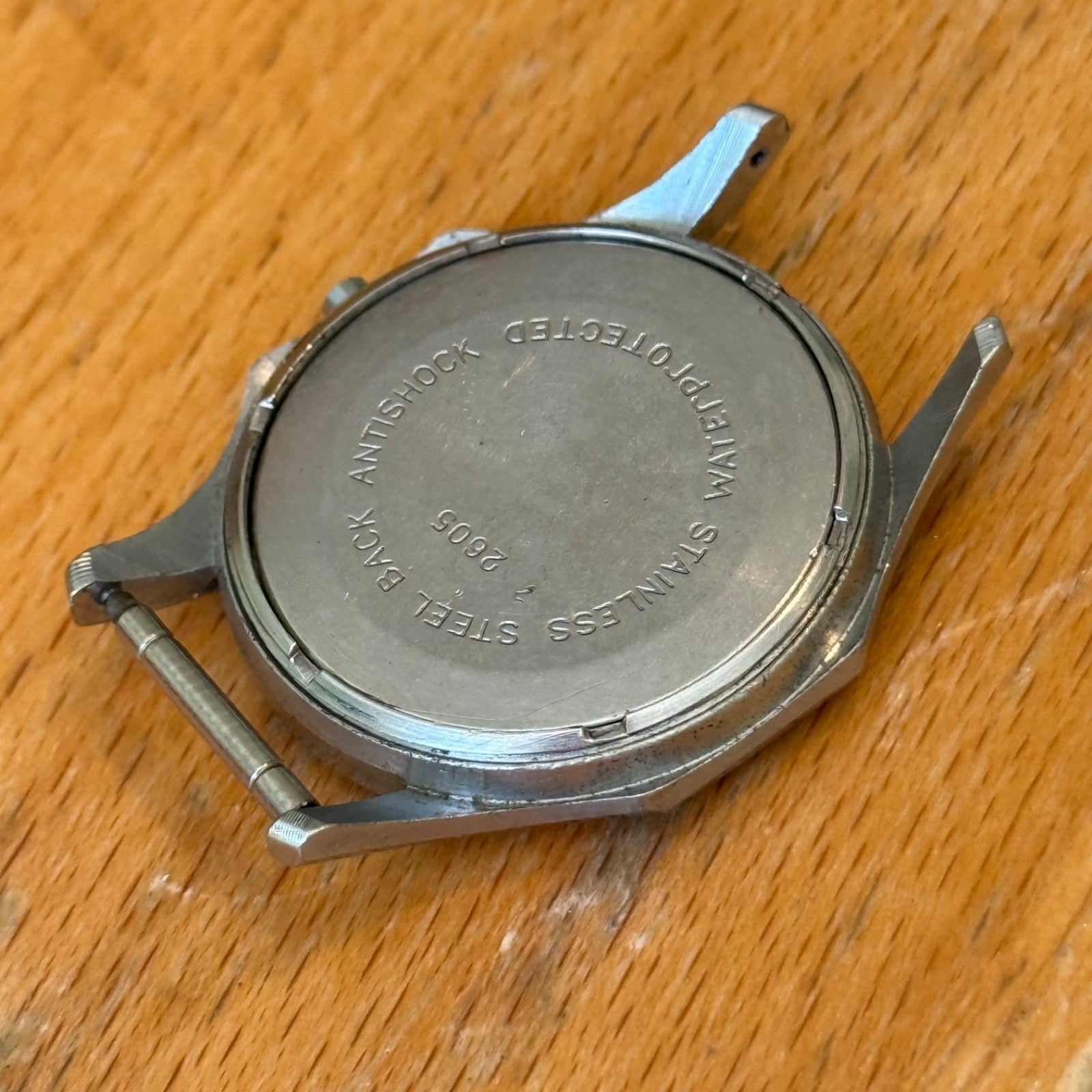 32mm Vintage Soviet USSR Cal 2605 Date Dial Manual Wind Watch PARTS / REPAIR