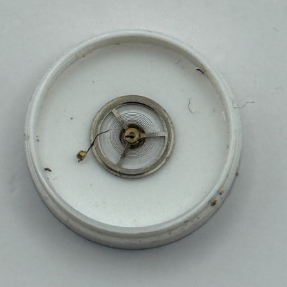 EB 1225 Balance Wheel Complete And Spring 5 1/4’’’ PL 112 Watch Movement Parts 