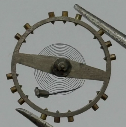 Felsa 690 Balance Wheel Complete And Spring Inca 188 M Watch Movement Parts