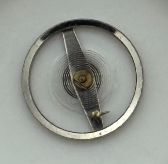 Oris 440 Balance Wheel Complete And Spring 6 3/4 - 8''' Watch Movement Parts 