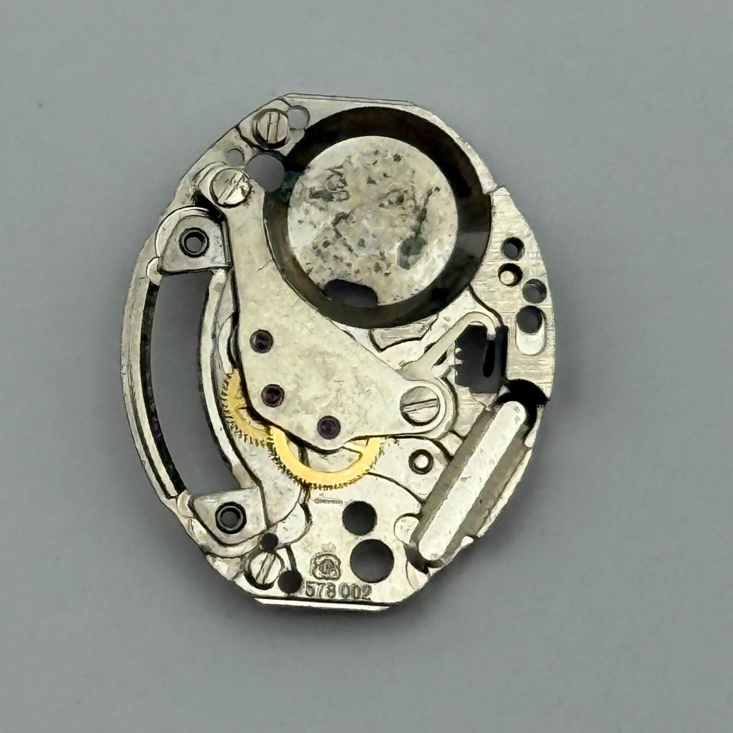 ETA ESA 578.002 Quartz Watch Movement Incomplete Swiss Ladies Vintage Parts