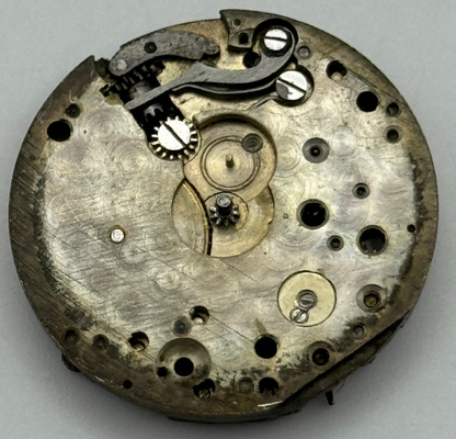 23.6mm Unidentified Cal 8028 Manual Wind Watch Movement Swiss Vintage PARTS