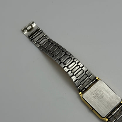 Seiko Ladies Quartz Watch Date Dial Gold Tone Bracelet Japan 25mm PARTS REPAIR