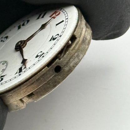 Buren 15 Jewels Trench Watch Movement Manual Wind Vintage Parts Repair 23.5mm