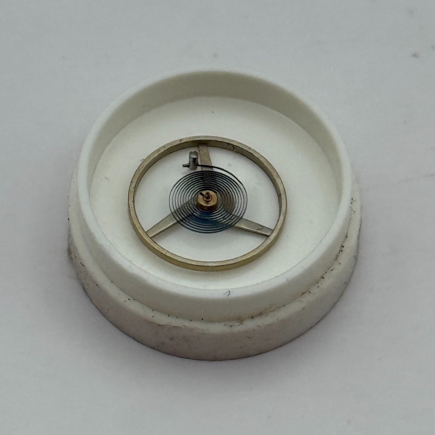 FHF 70 Balance Wheel Complete And Spring  10½’’’ 201 M Watch Movement Parts NOS