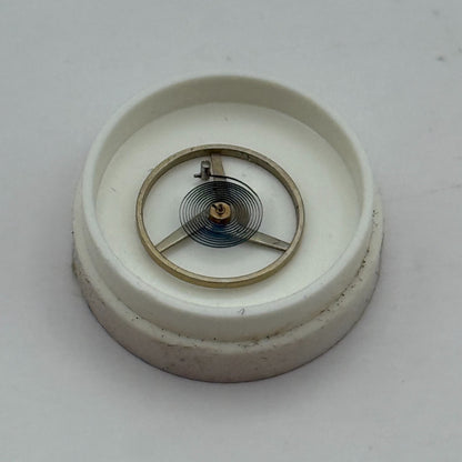 FHF 70 Balance Wheel Complete And Spring  10½’’’ 201 M Watch Movement Parts NOS