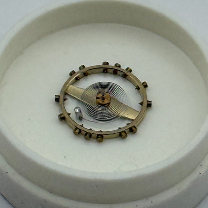 Peseux 120 Balance Wheel Complete And Spring 5¼’’’ 276 M Watch Movement Parts 