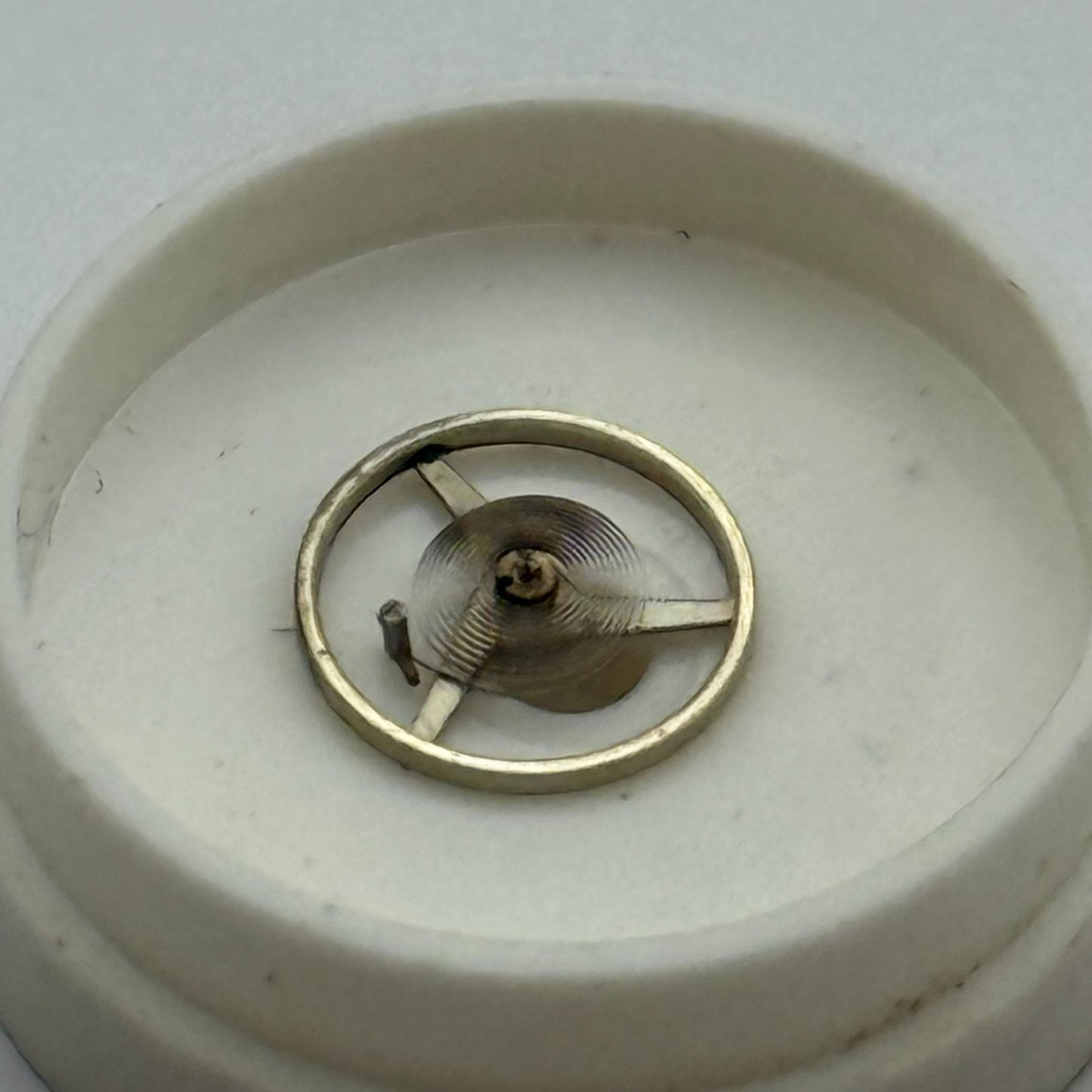 FEF 430 6600 Balance Wheel Complete And Spring 5½’’’ 1432 M Watch Parts NOS