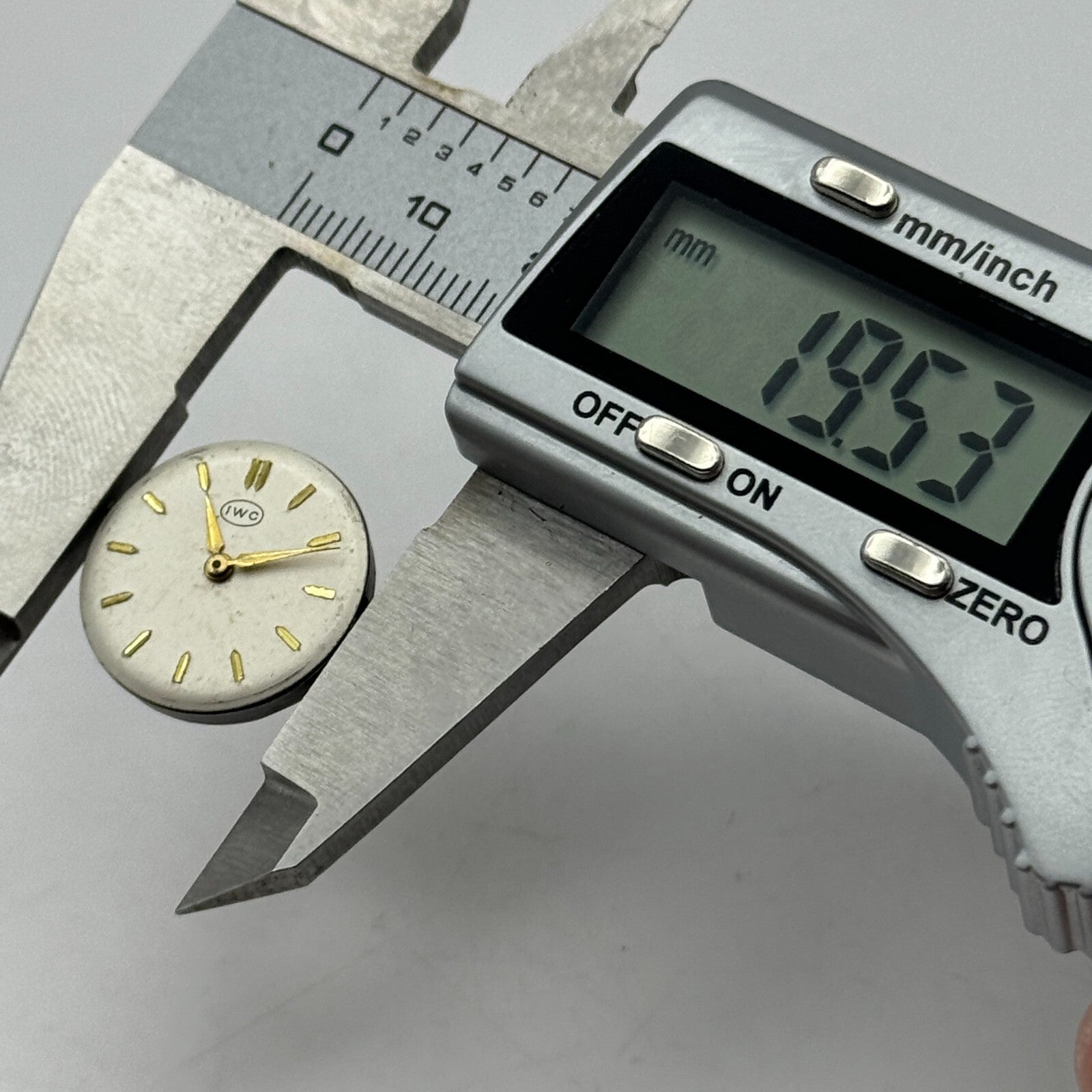 19mm International Watch Co IWC Cal C.41 Manual Wind Swiss Watch Movement PARTS