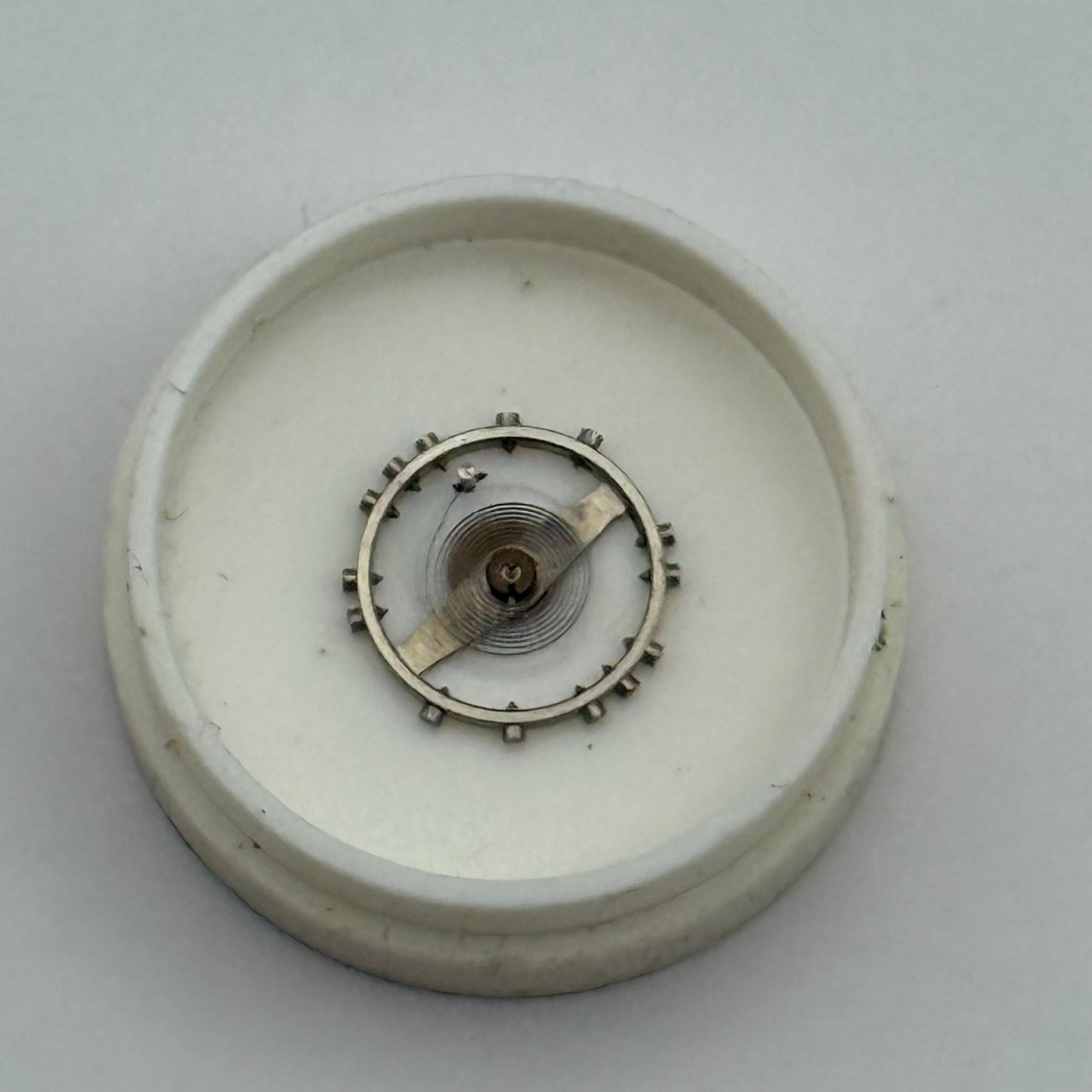 AS 1051 Balance Wheel Complete And Spring 5¼’’’ 34 M Watch Movement Parts NOS
