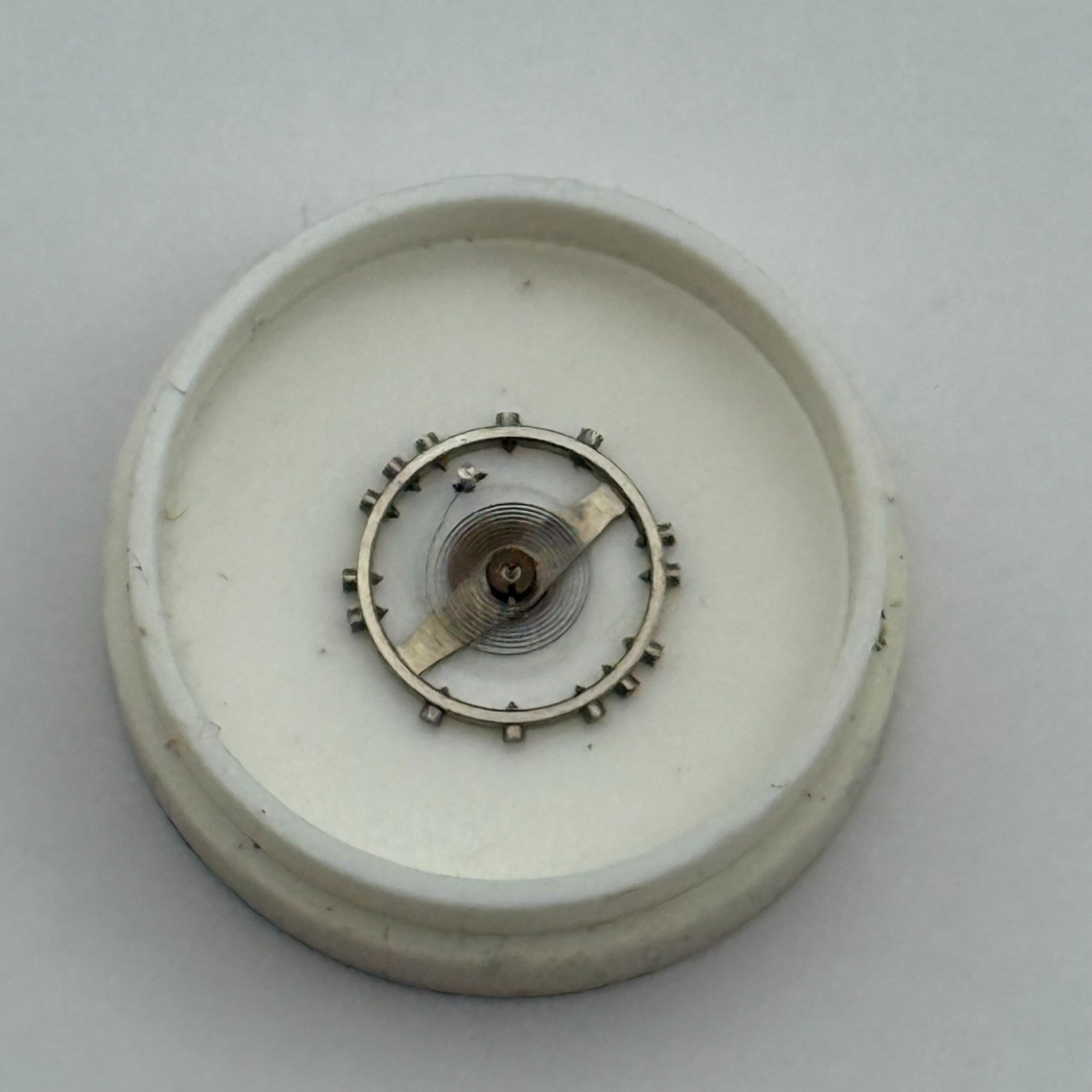 AS 1051 Balance Wheel Complete And Spring 5¼’’’ 34 M Watch Movement Parts NOS