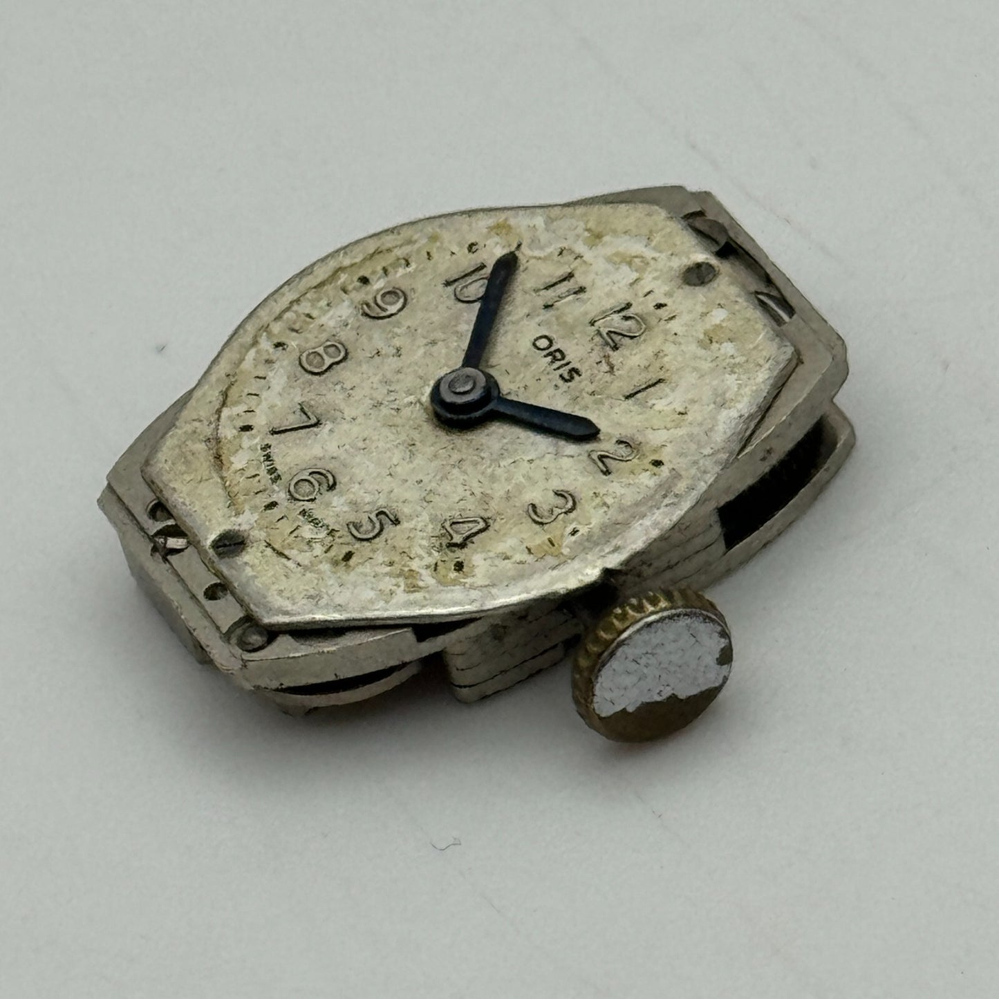 12.9mm Ladies Oris Cal 410 Manual Wind Watch Movement Swiss Vintage PARTS SPARES
