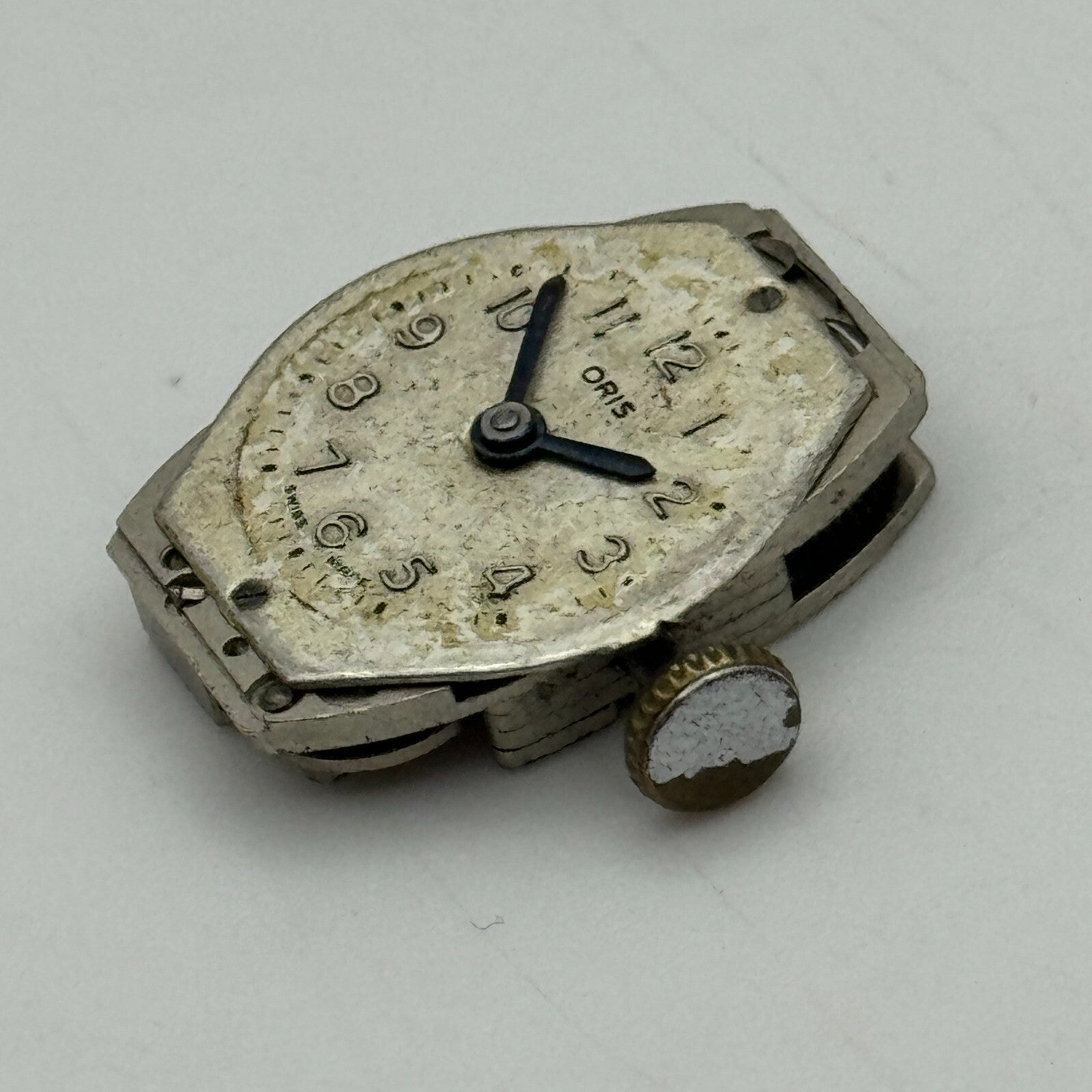 12.9mm Ladies Oris Cal 410 Manual Wind Watch Movement Swiss Vintage PARTS SPARES