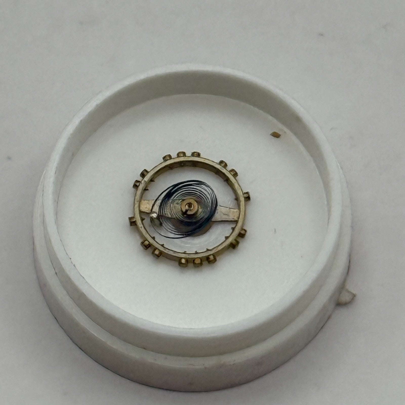 ETA 2485 Balance Complete Ord. + Inca Renata 1379 M Watch Movement Parts DAMAGED