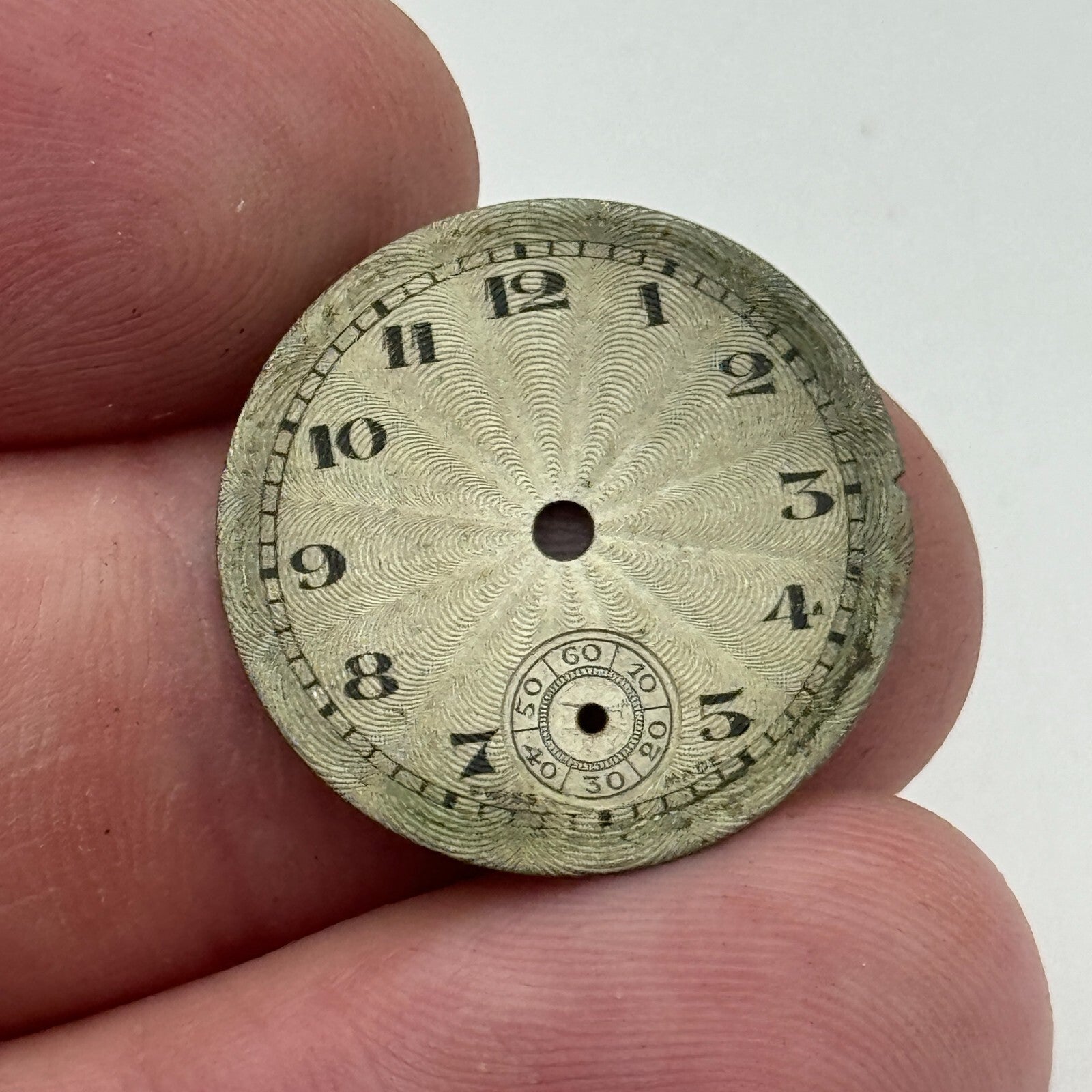 23.4mm Unidentified Cal 116 Manual Wind Watch Movement Swiss Vintage PARTS SPARE