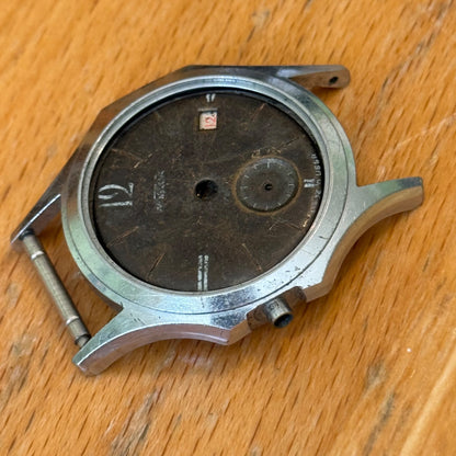 32mm Vintage Soviet USSR Cal 2605 Date Dial Manual Wind Watch PARTS / REPAIR