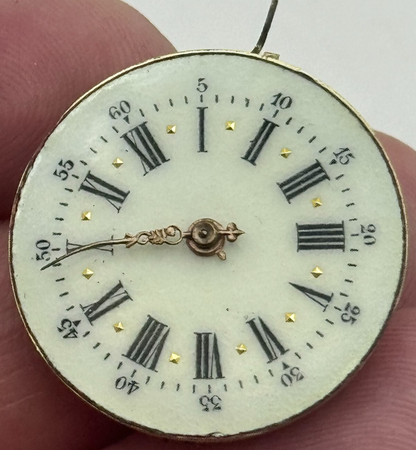 24.9mm Unidentified High Grade Manual Wind Watch Movement Vintage PARTS SPARES