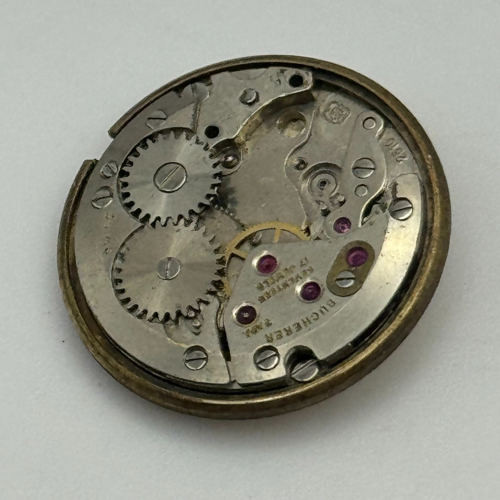 17.1mm Bucherer ETA 2510 Ladies Manual Wind Watch Movement Swiss Vintage PARTS