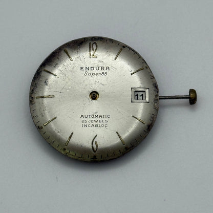 Kasper 1451 Automatic Watch Movement Vintage For Parts Or Repair 25.9mm