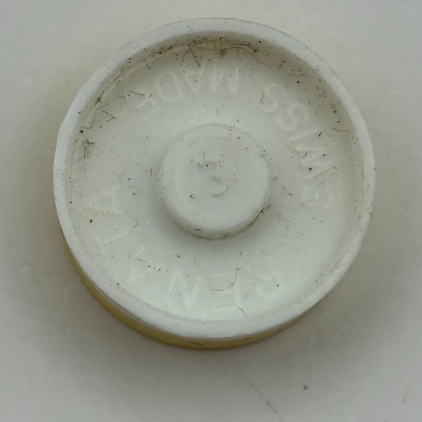 EB 8800 Balance Wheel Complete And Spring 12’’’ 1309 Watch Movement Parts NOS