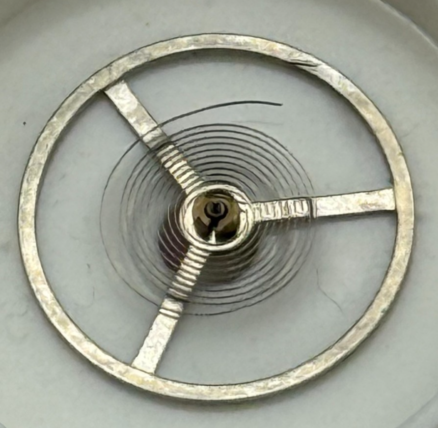 Balance Wheel Complete And Spring Renata Watch Movement Parts NOS 