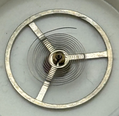 Balance Wheel Complete And Spring Renata Watch Movement Parts NOS 