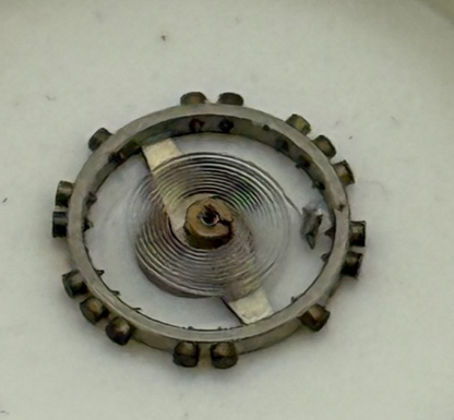 AS 976 1012 Balance Wheel Complete And Spring Inca 532 M Watch Movement Parts