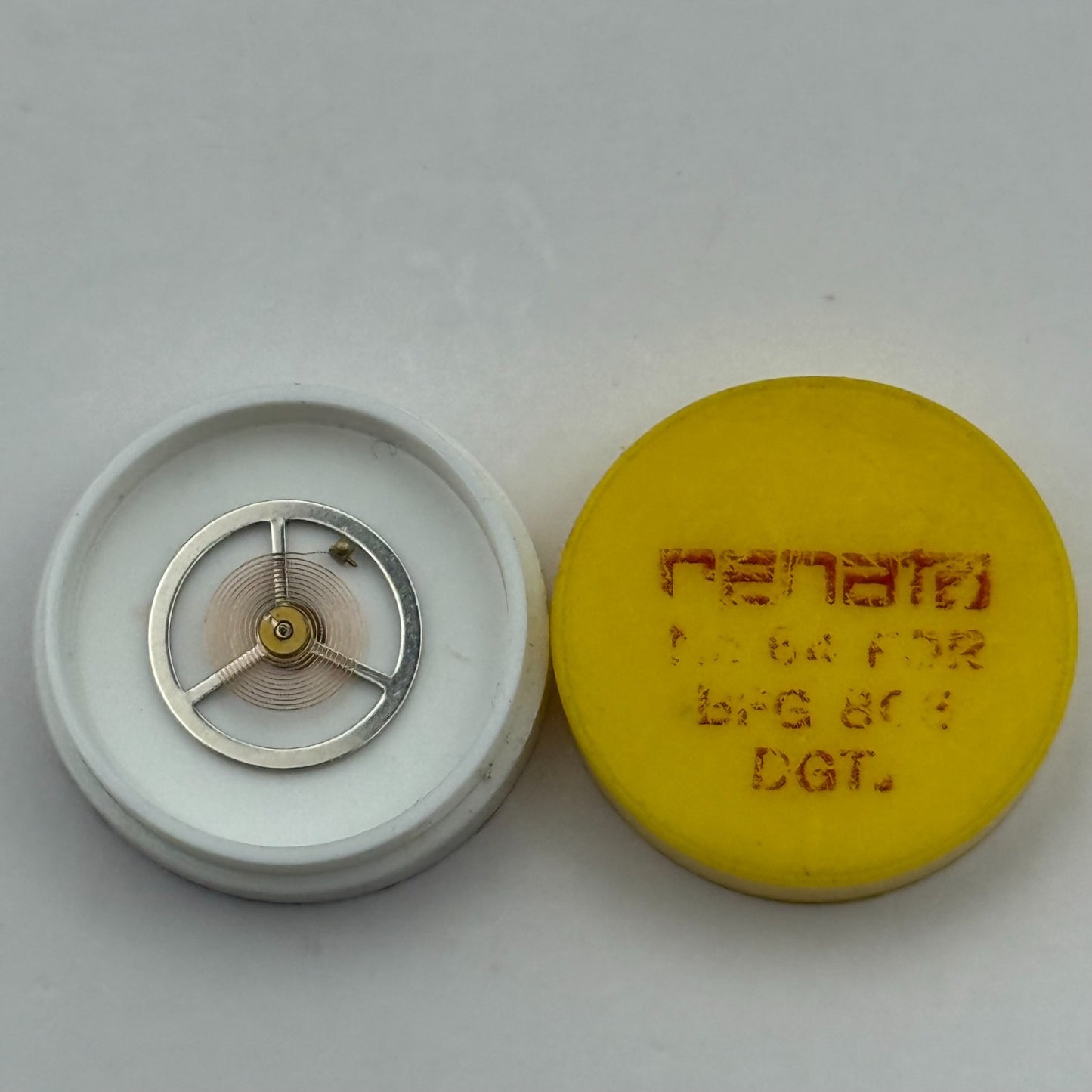 BFG 866 Balance Wheel Complete And Spring Renata 64 Watch Movement Parts NOS 