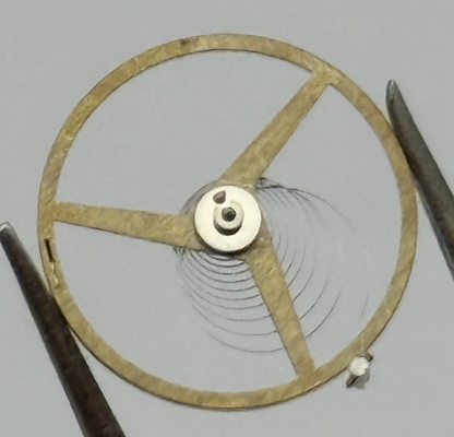 ST 96 Balance Wheel Complete And Spring 11 1/2''' 1268 M Watch Movement Parts