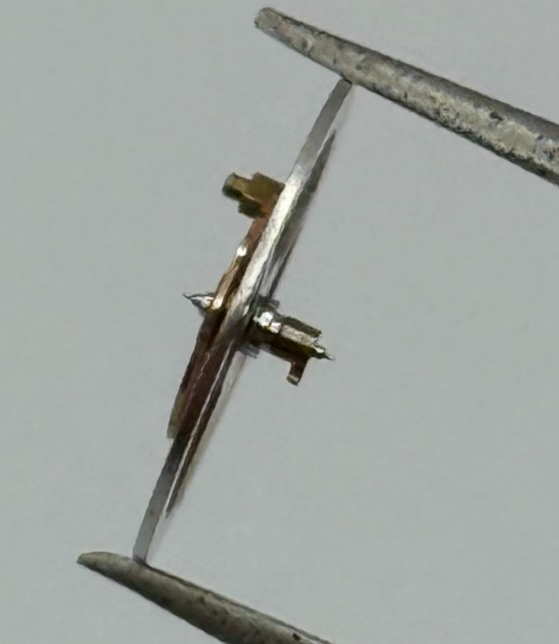 EB 8800 Balance Wheel Complete And Spring 12’’’ 1309 Watch Movement Parts NOS