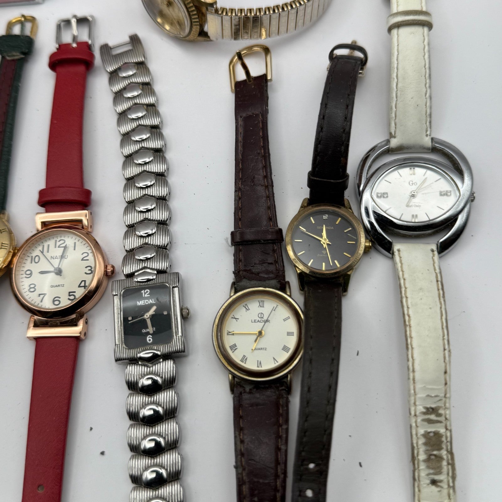 Bundle Of 15 Quartz Watches Job Lot Modern / Vintage Untested Parts / Repair