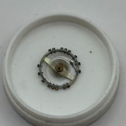 Durowe 50 Balance Wheel Complete And Spring 5 1/4''' 668 Watch Movement Parts 