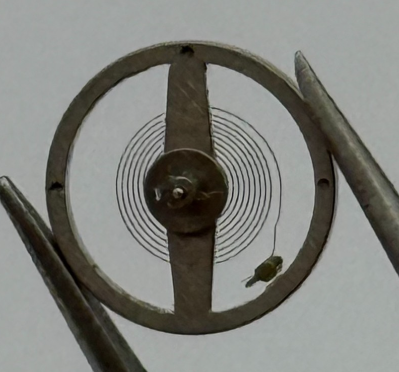 Oris 440 Balance Wheel Complete And Spring 6¾-8’’’  974 M Watch Movement Parts