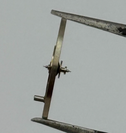 ST 96 Balance Wheel Complete And Spring 11 1/2'''  1268 M Watch Movement Parts