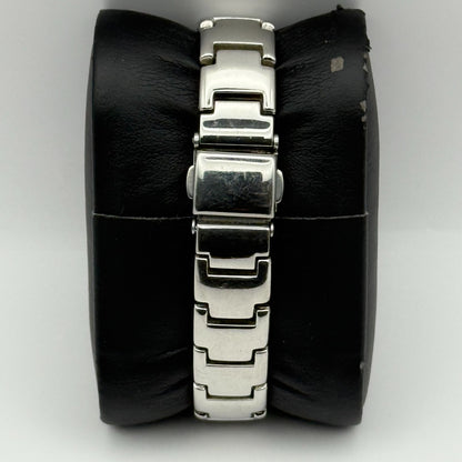 Ellesse Ladies Quartz Watch Silver Tone Bracelet Steel Japan Working 28mm