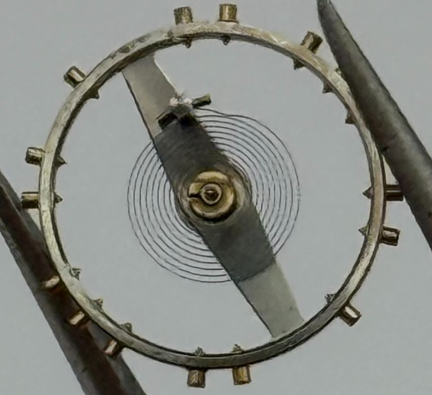 AS 1525 1526 Balance Wheel Complete And Spring  953 M Watch Movement Parts NOS