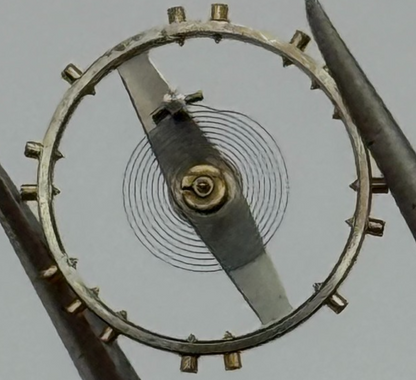 AS 1525 1526 Balance Wheel Complete And Spring  953 M Watch Movement Parts NOS