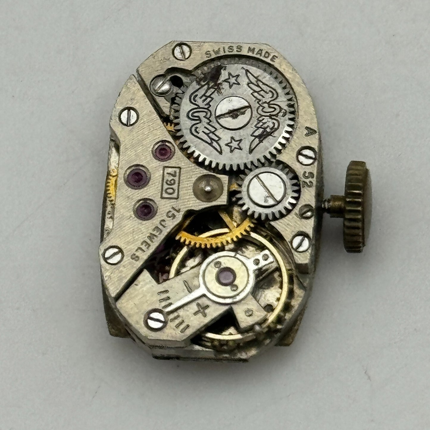 12.9mm Ladies Rotary AS 1051 A Schild Manual Wind Swiss Watch Movement PARTS