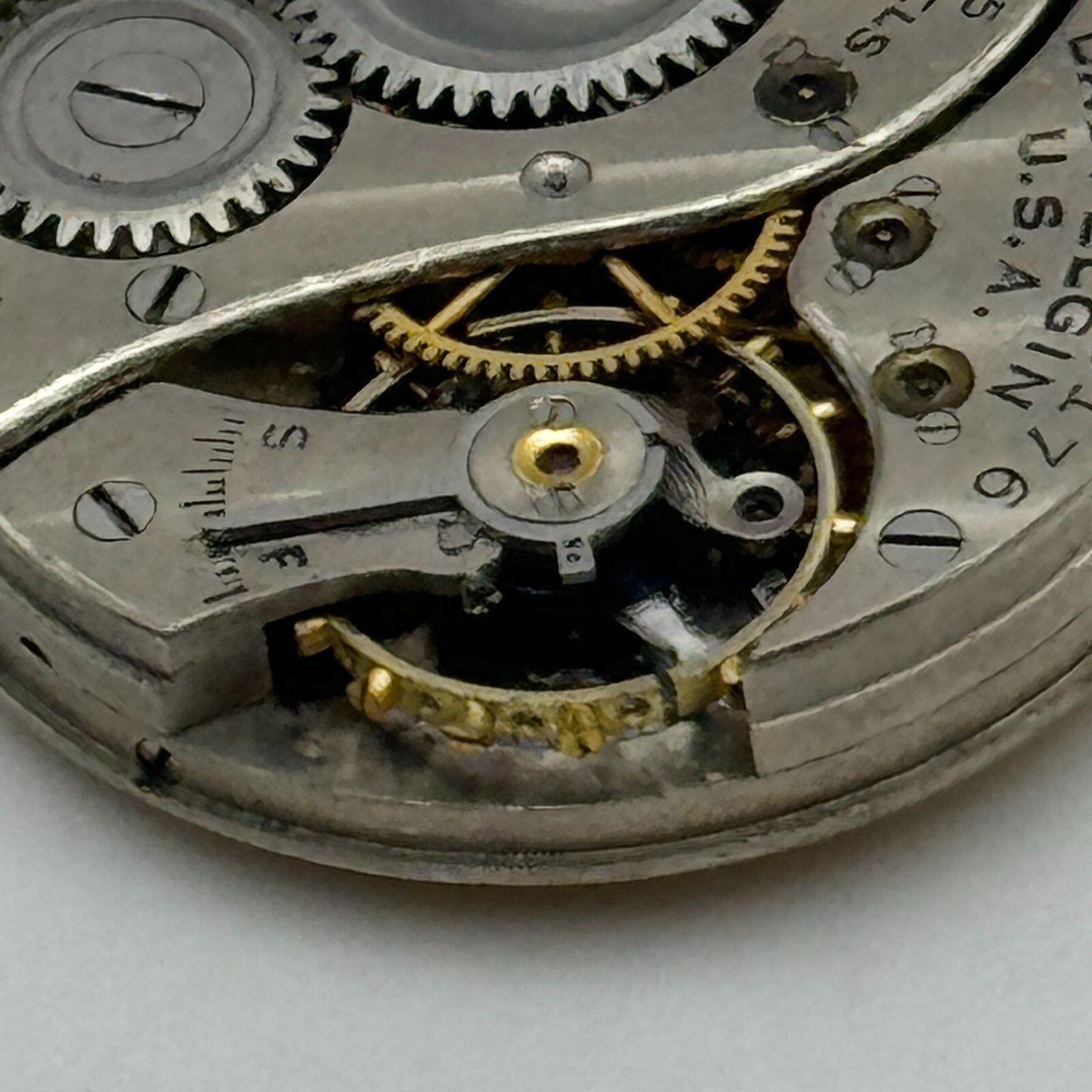 10/0s Antique Lady Elgin Grade 444 Model 4 American Watch Movement PARTS SPARE