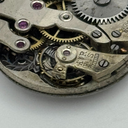 23.6mm 15 Jewels Swiss Porcelain Dial Trench Watch Movement Manual Wind PARTS